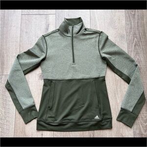 adidas Limitless Half Zip in Green Size XS
